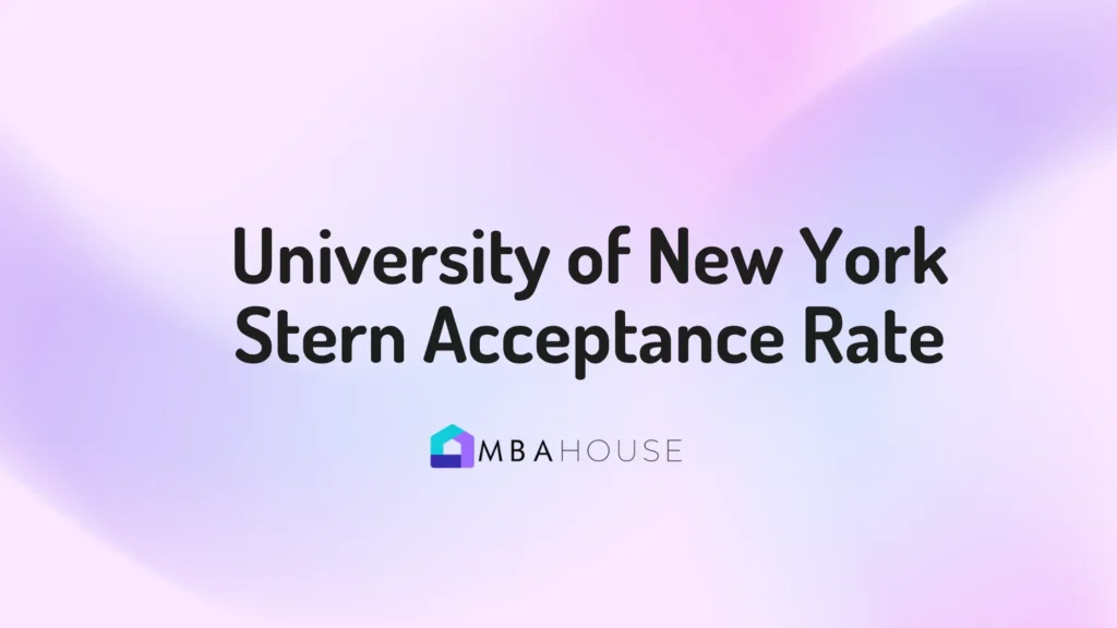 University of New York Stern Acceptance Rate